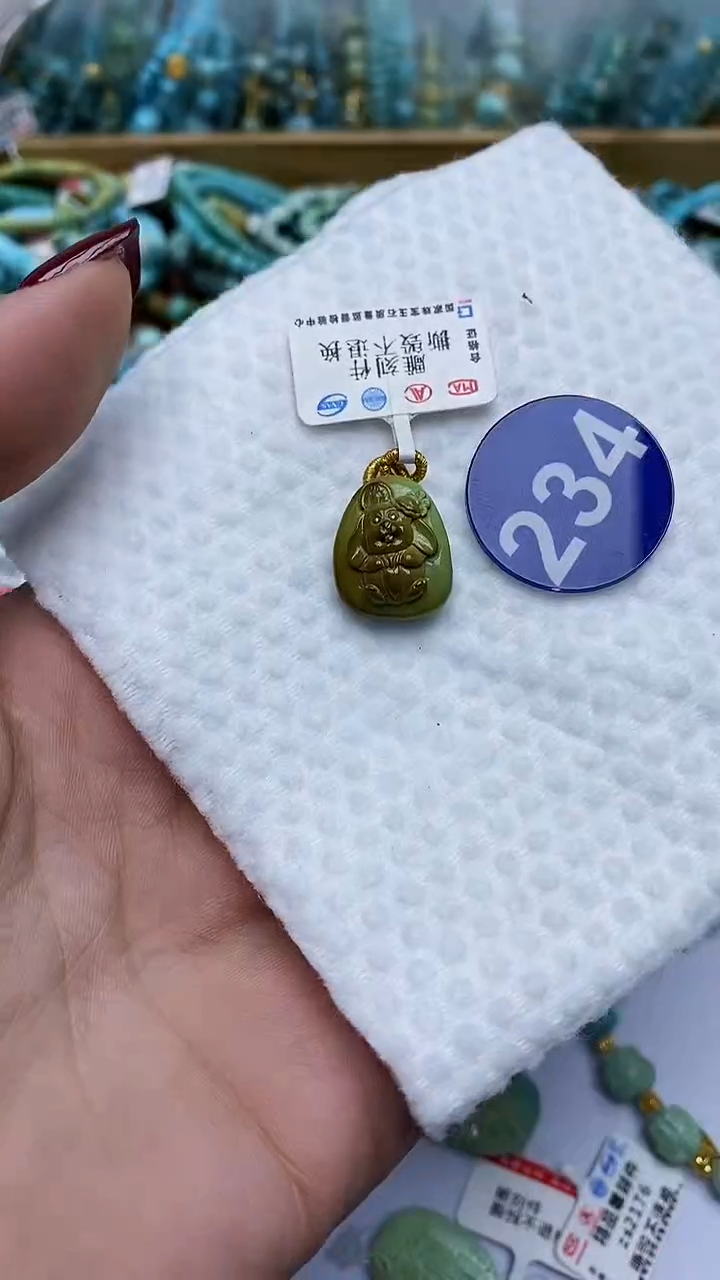 【闪购商品】绿松石雕刻件未镶嵌234