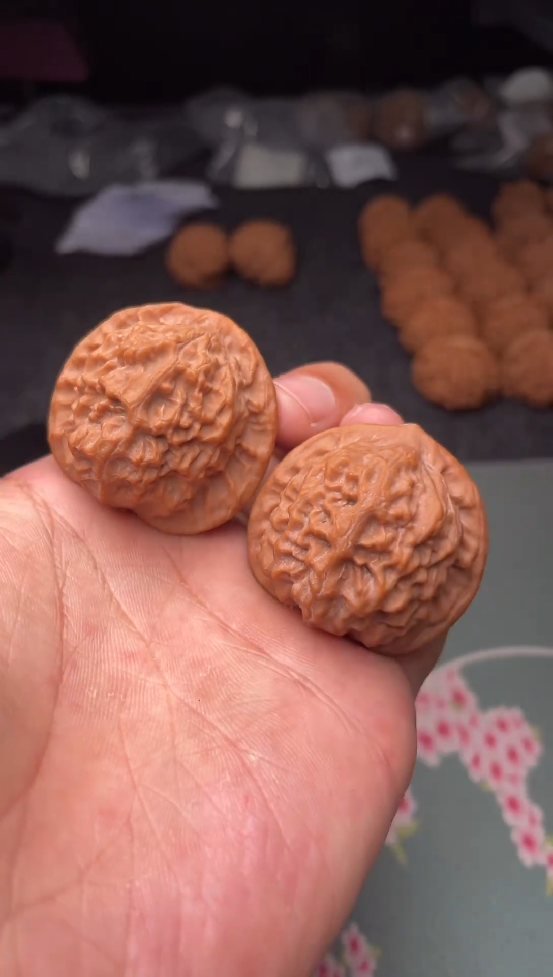 把件文玩核桃a192  瓷娃娃38尺