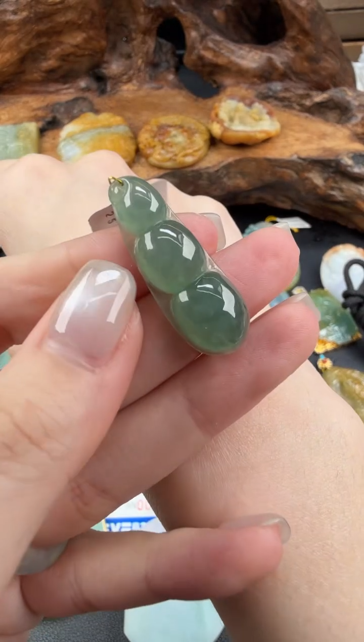 吊坠(不含链)未镶嵌翡翠翡翠饰品-341