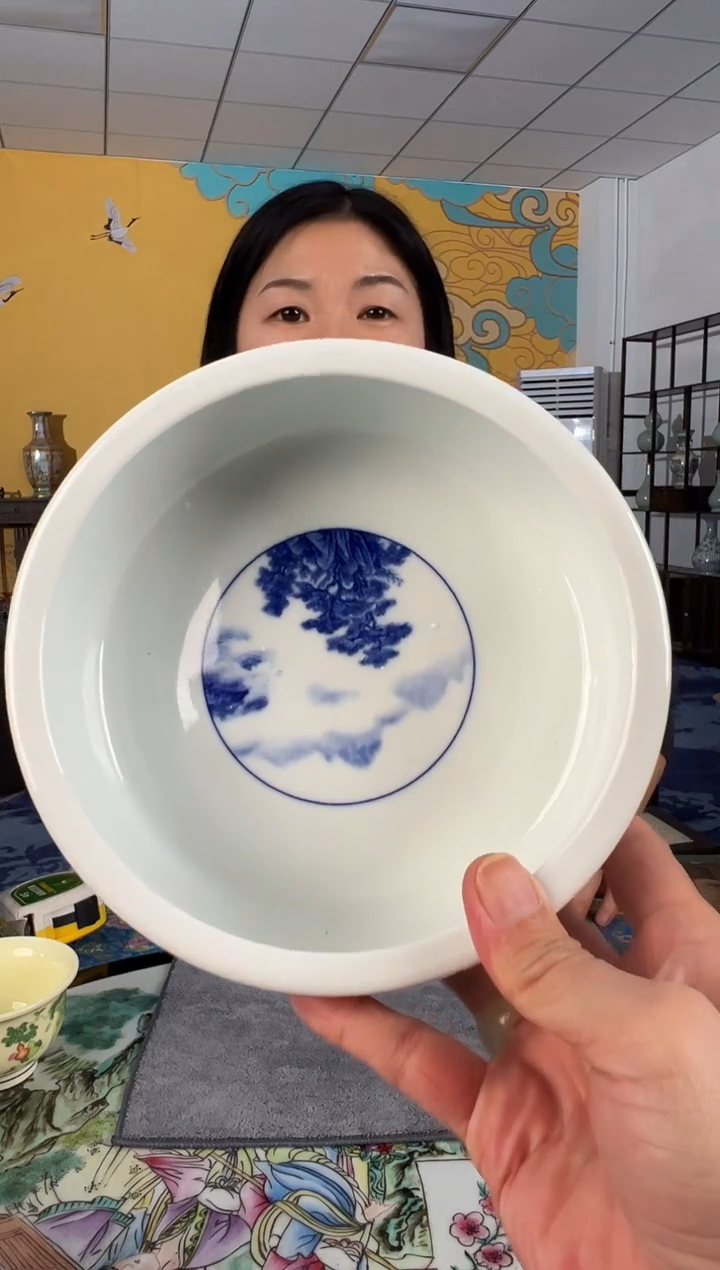 摆件瓷景德镇瓷器水洗