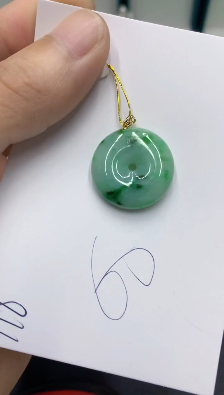 【闪购商品】翡翠18K金镶嵌颈饰翡翠