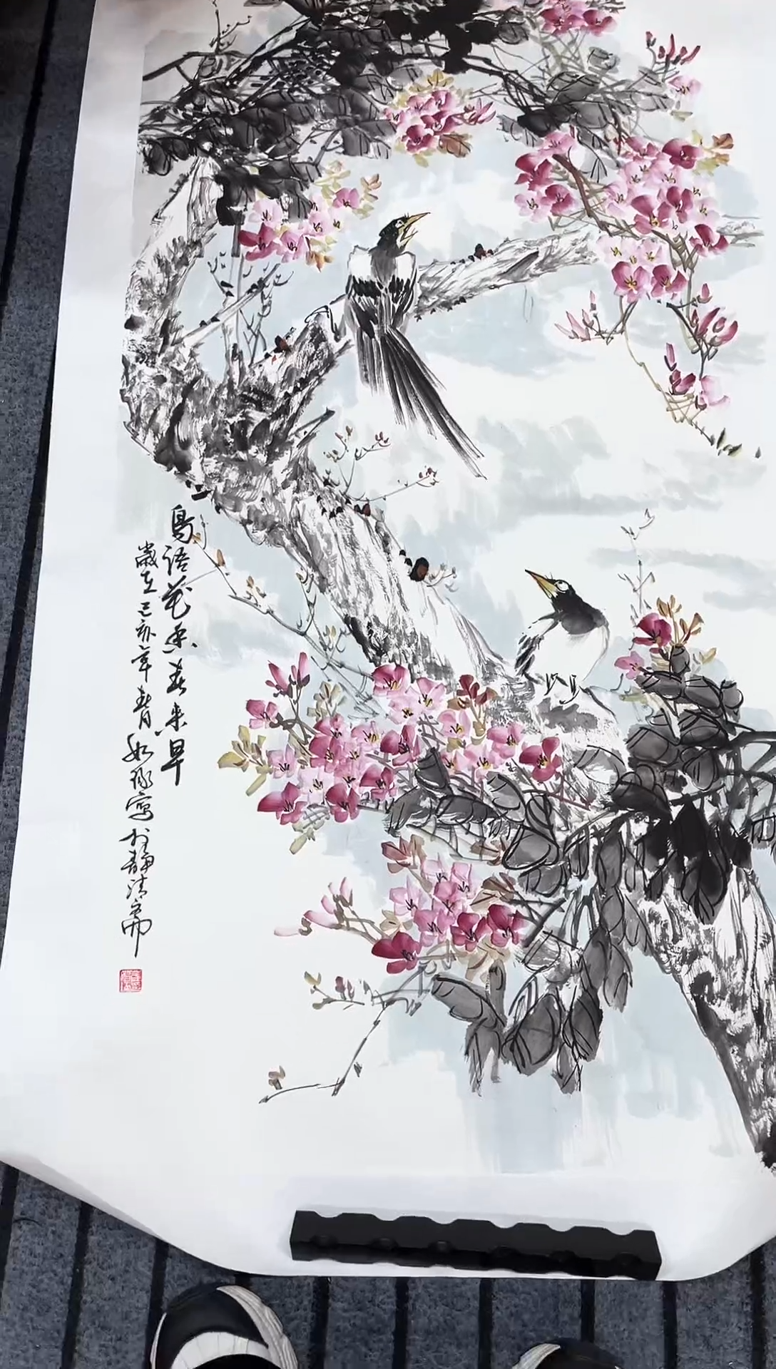 精品国画花鸟作品