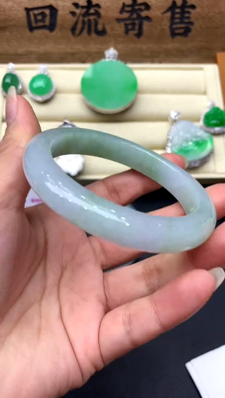 【闪购商品】翡翠手镯未镶嵌514-中国好珍宝