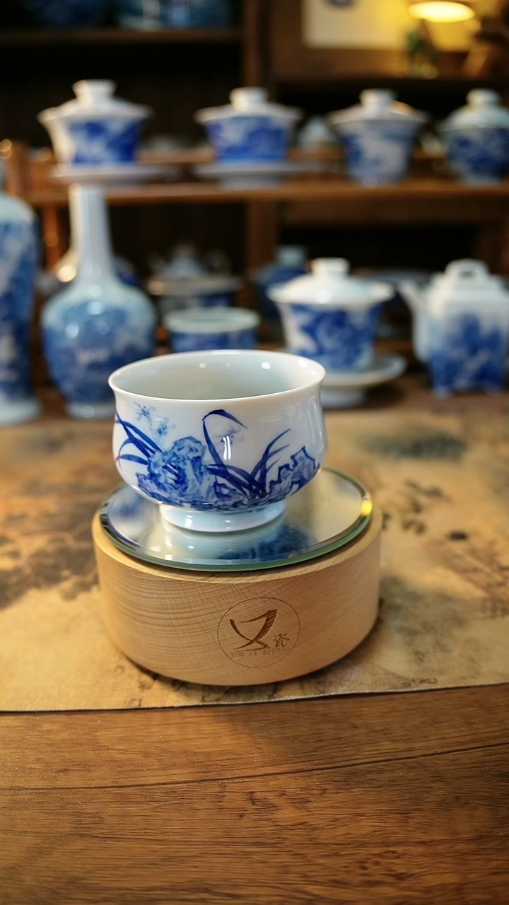 20景德镇手工手绘茶具