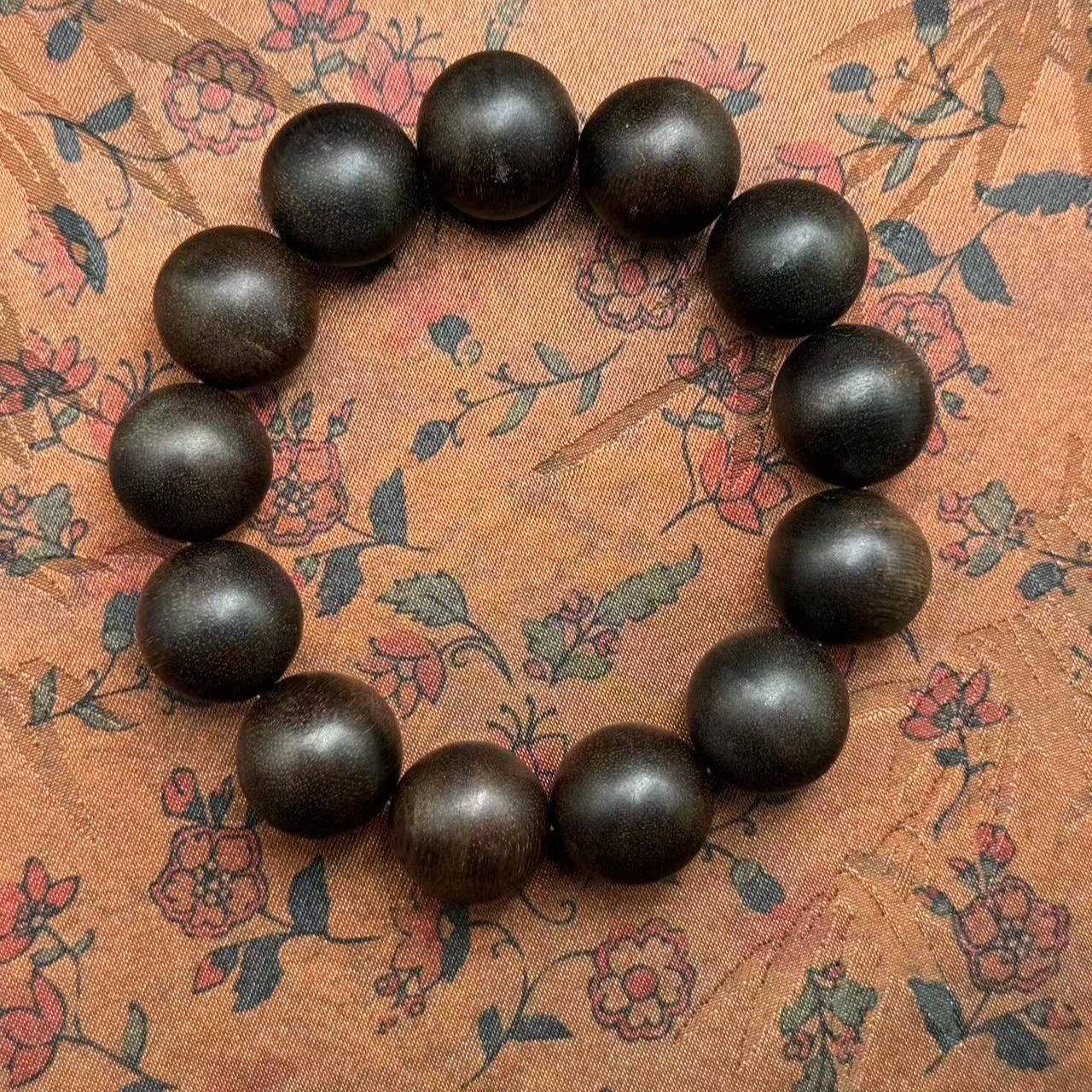 【一善专属】YSJH55 占城黑贡沉18mm单圈手串（多样性发货）