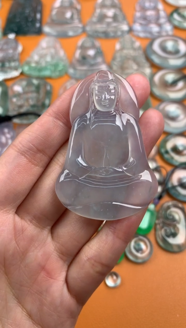 【闪购商品】翡翠颈饰未镶嵌54.7-37.9-4.8