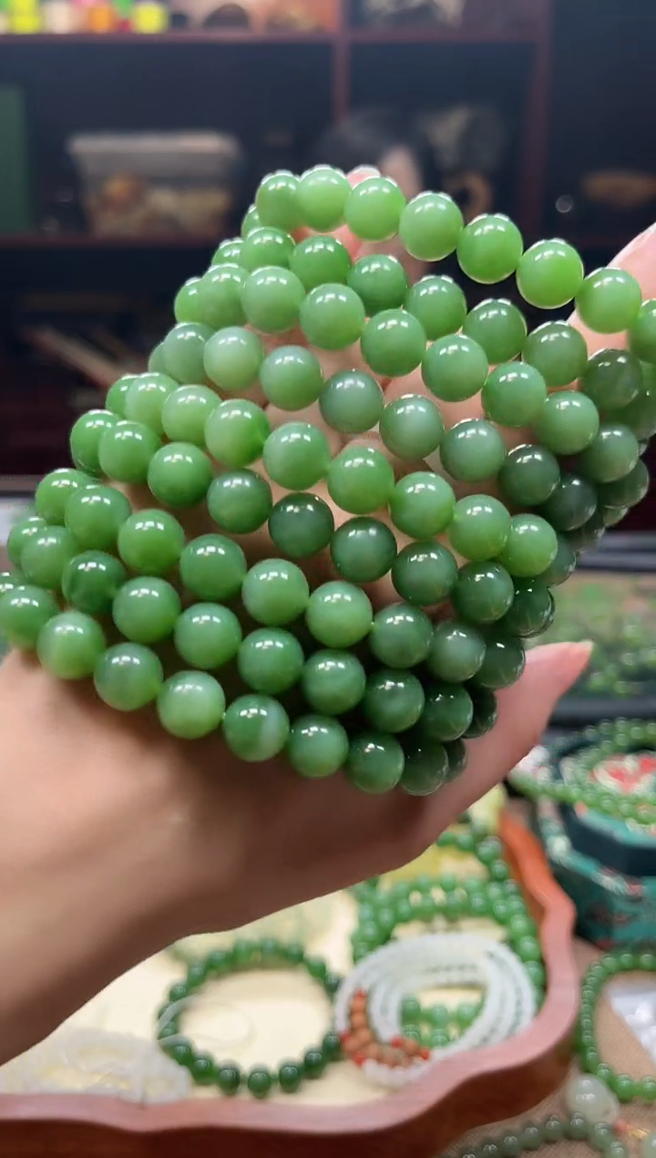 手串未镶嵌和田玉多样性发货拍一发一