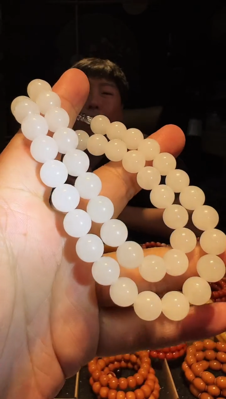 手串未镶嵌和田玉10+多圈