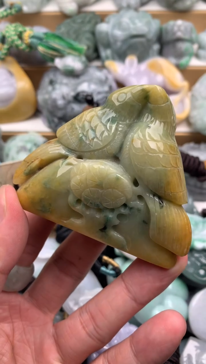 吊坠(不含链)未镶嵌翡翠1