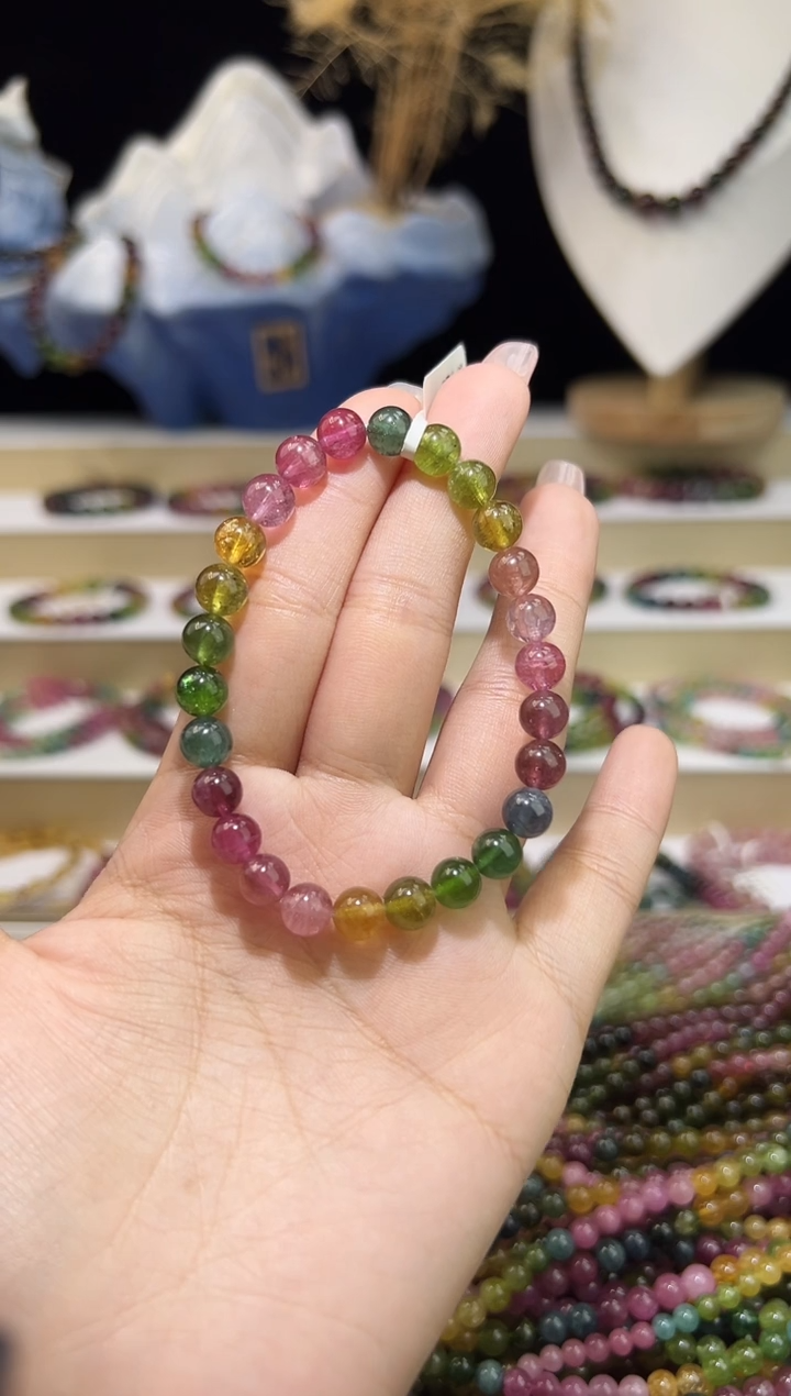 【闪购商品】碧玺/未镶嵌7mm+碧玺单圈多样性发货