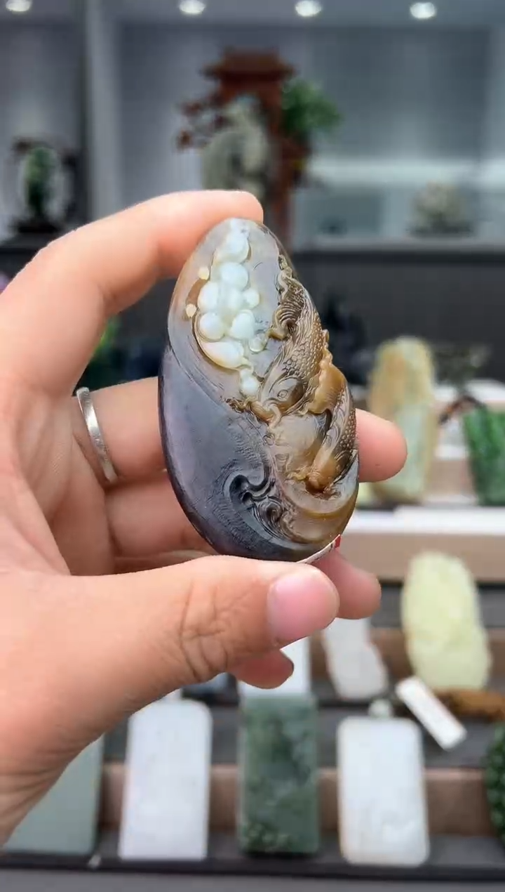 【闪购商品】和田玉摆件未镶嵌吊坠