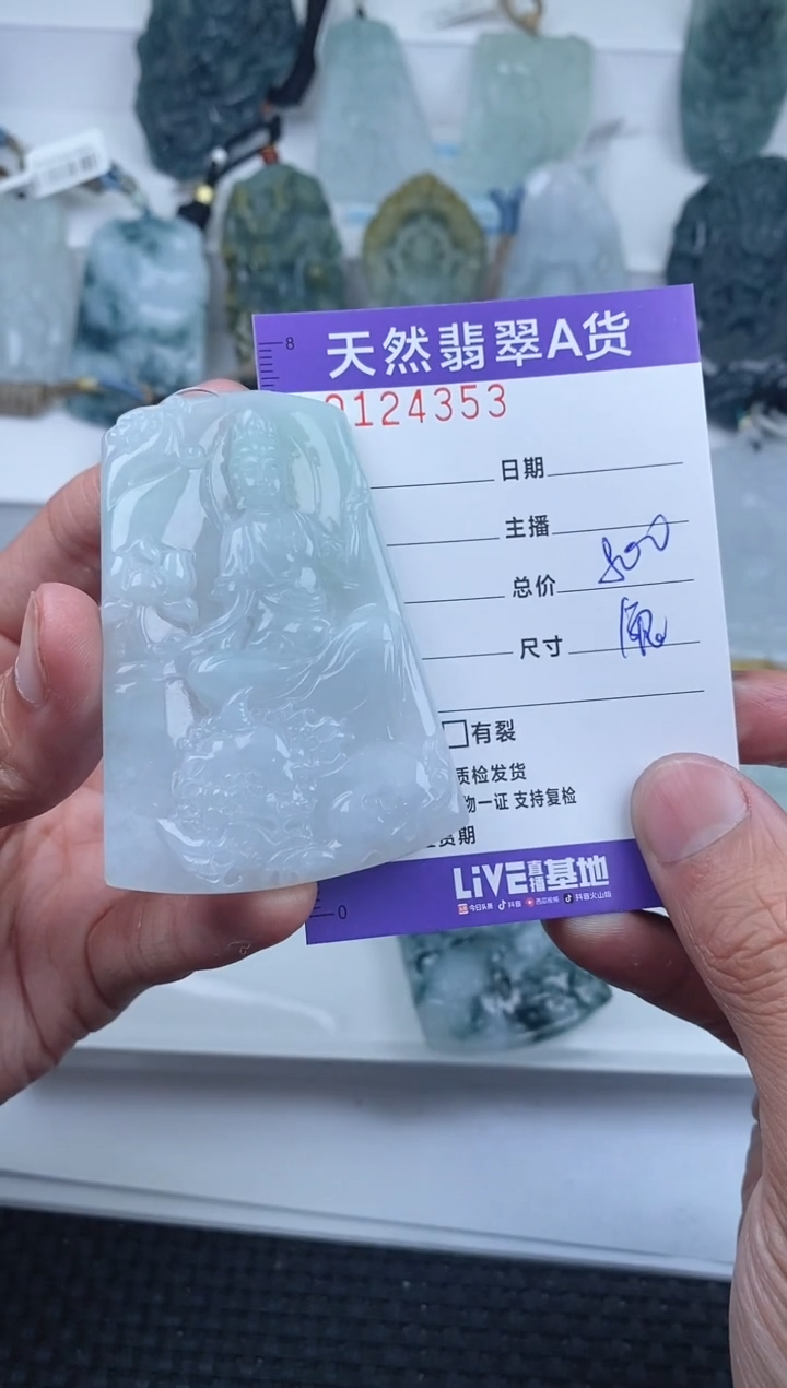 【闪购商品】翡翠颈饰未镶嵌         353