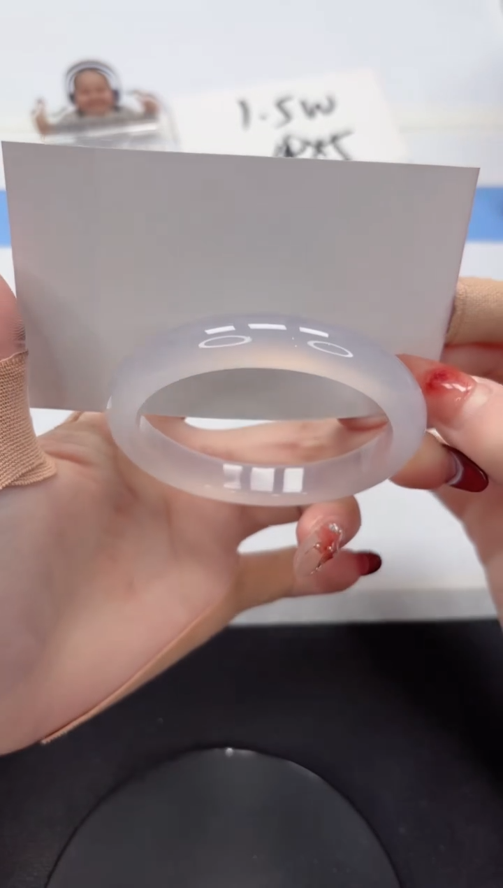 【闪购商品】石英质玉手镯未镶嵌A267-57.5