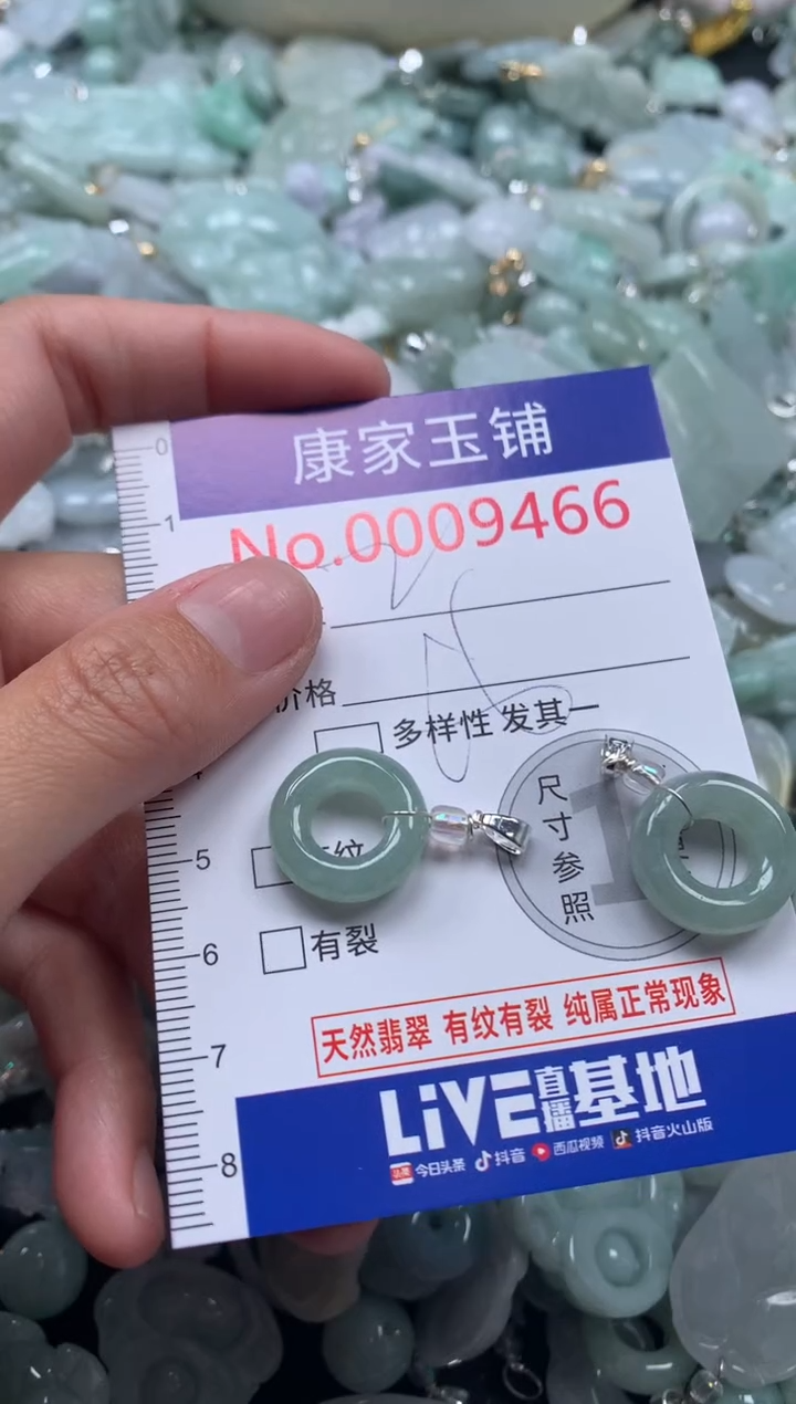 颈饰未镶嵌翡翠9466