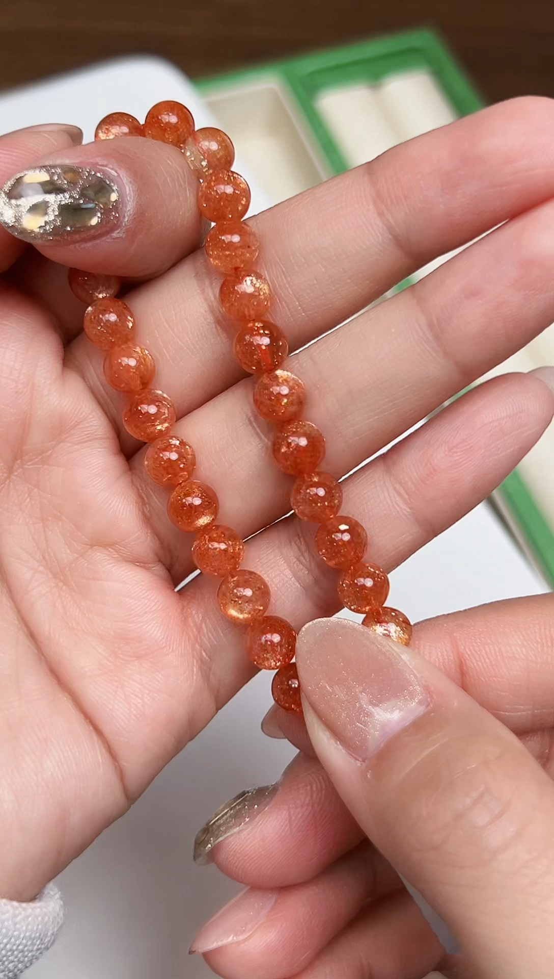 未镶嵌手链日光石晓*晓悦4021 约6mm