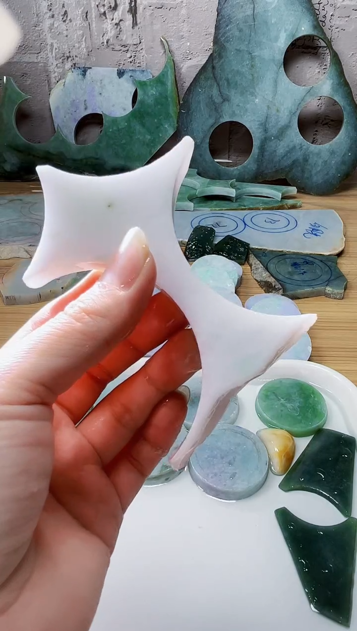 裸石翡翠天然翡翠A货629
