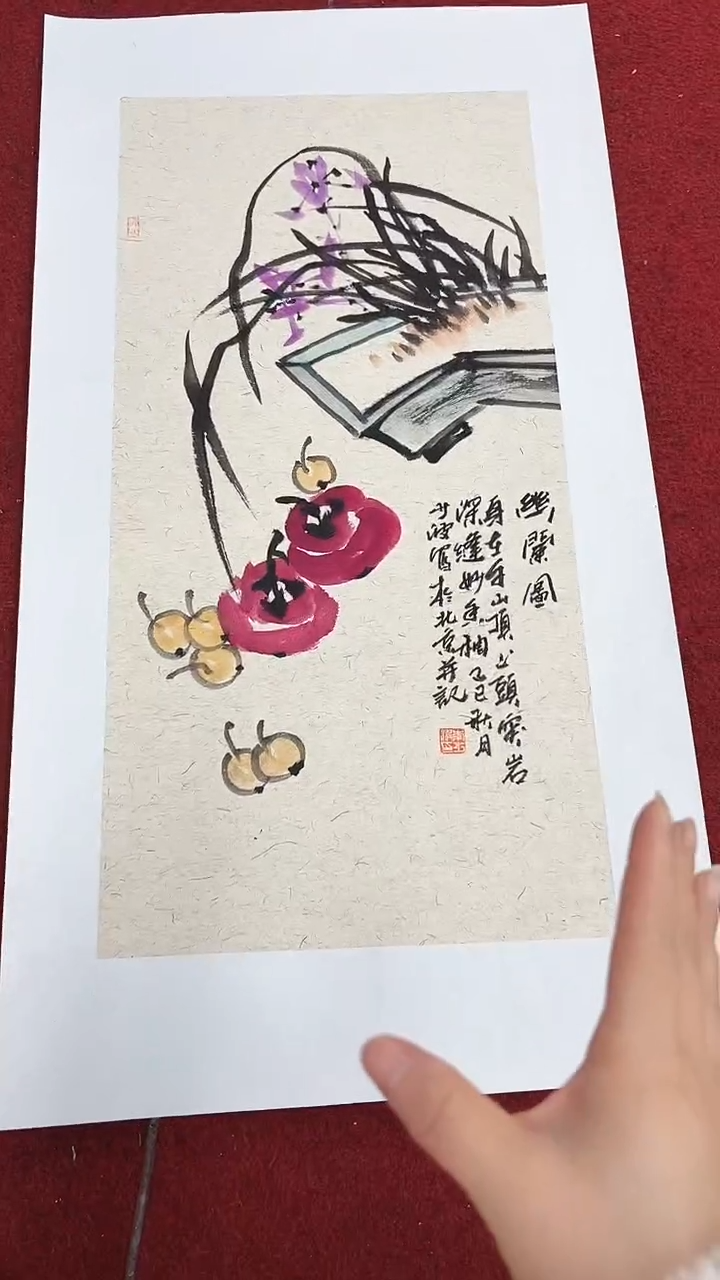 国画李少波/国画/花鸟