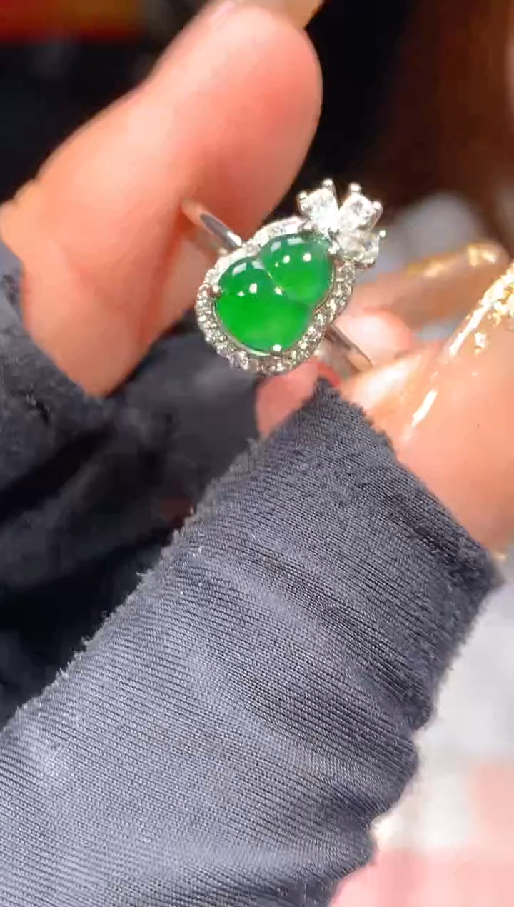 【闪购商品】翡翠戒指未镶嵌4定制翡翠-多样性发货（发其一）