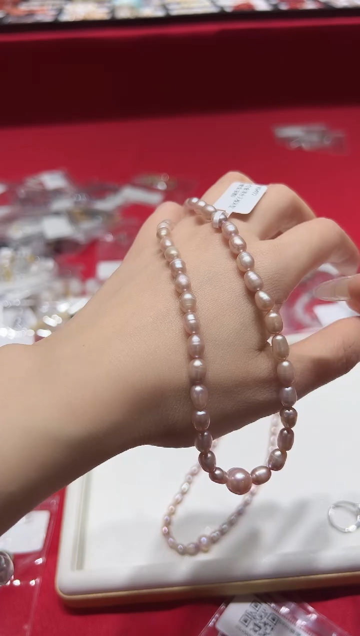 【闪购商品】淡水珍珠颈饰未镶嵌v0492
