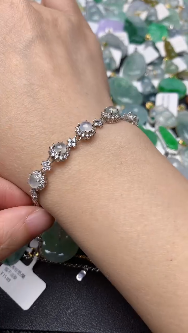 颈饰未镶嵌翡翠天然缅甸A货翡翠