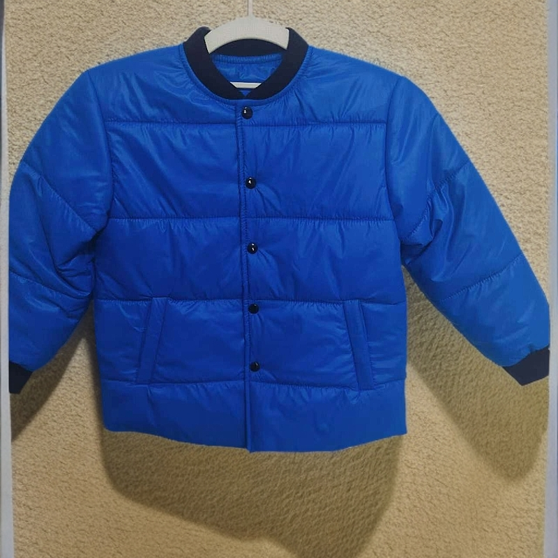 轻薄羽绒棉服200克男童短款秋冬保暖舒适冬款