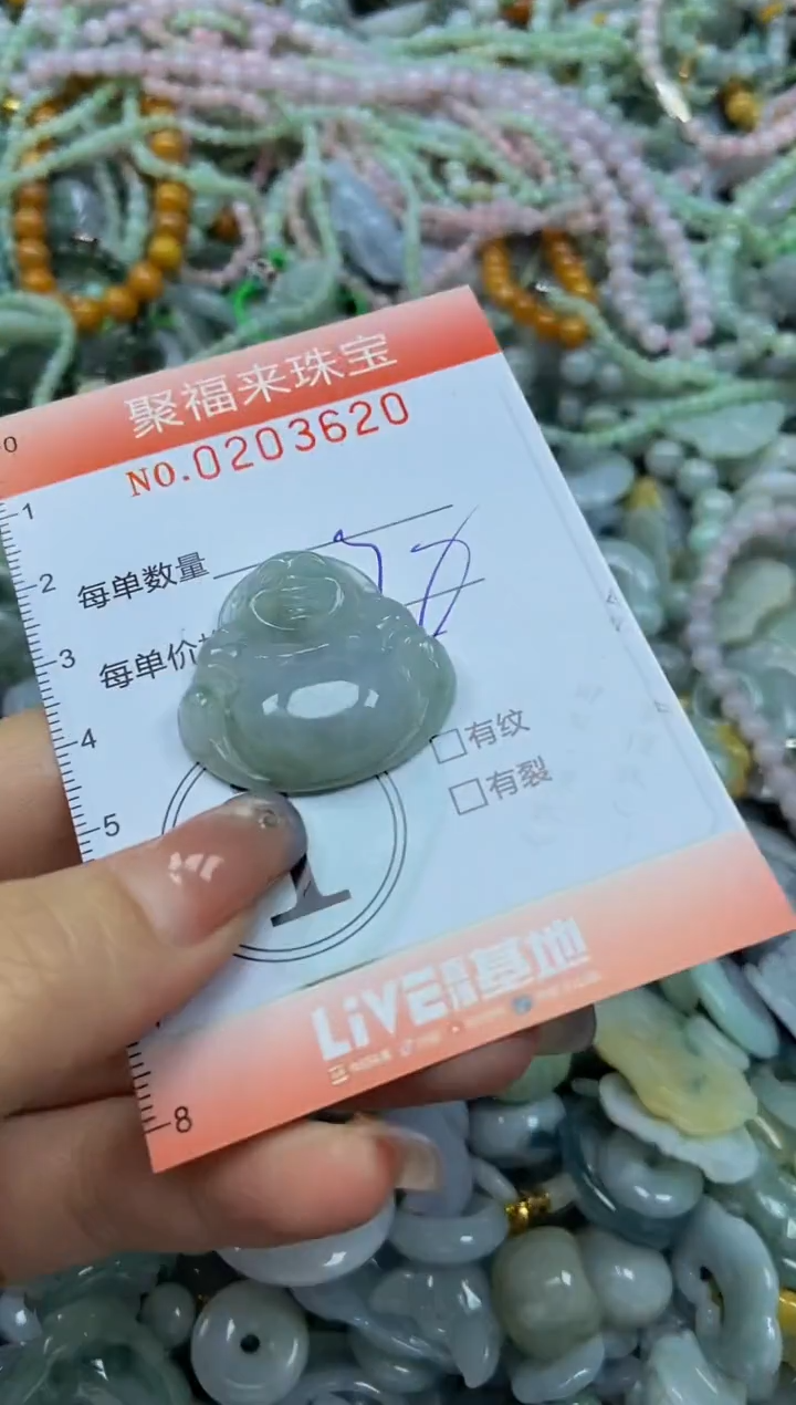 翡翠未镶嵌颈饰闪购0203620
