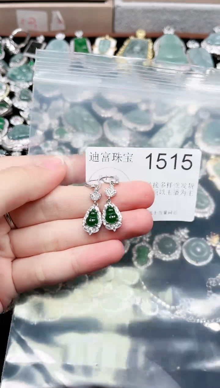 【闪购商品】翡翠颈饰未镶嵌1515赠皮绳