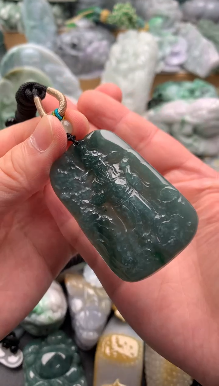 吊坠(不含链)未镶嵌翡翠1