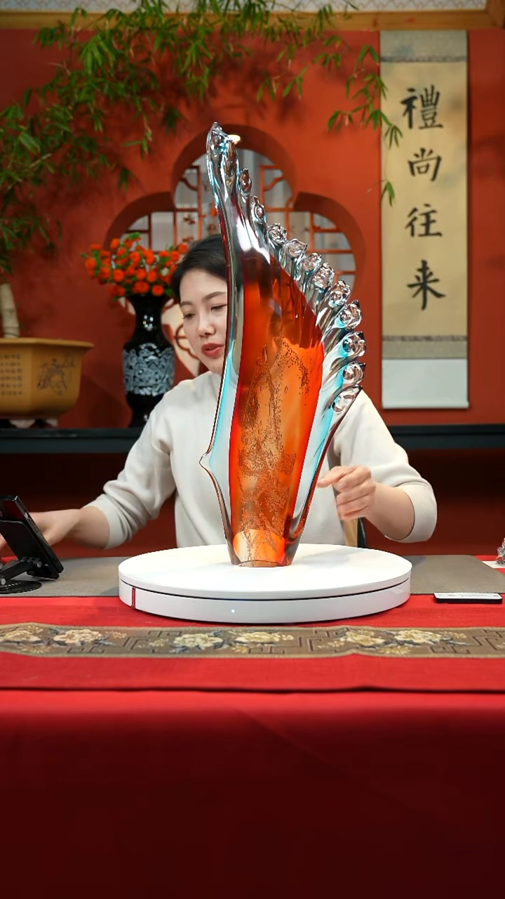 【闪购商品】琉璃手工艺品羽翼