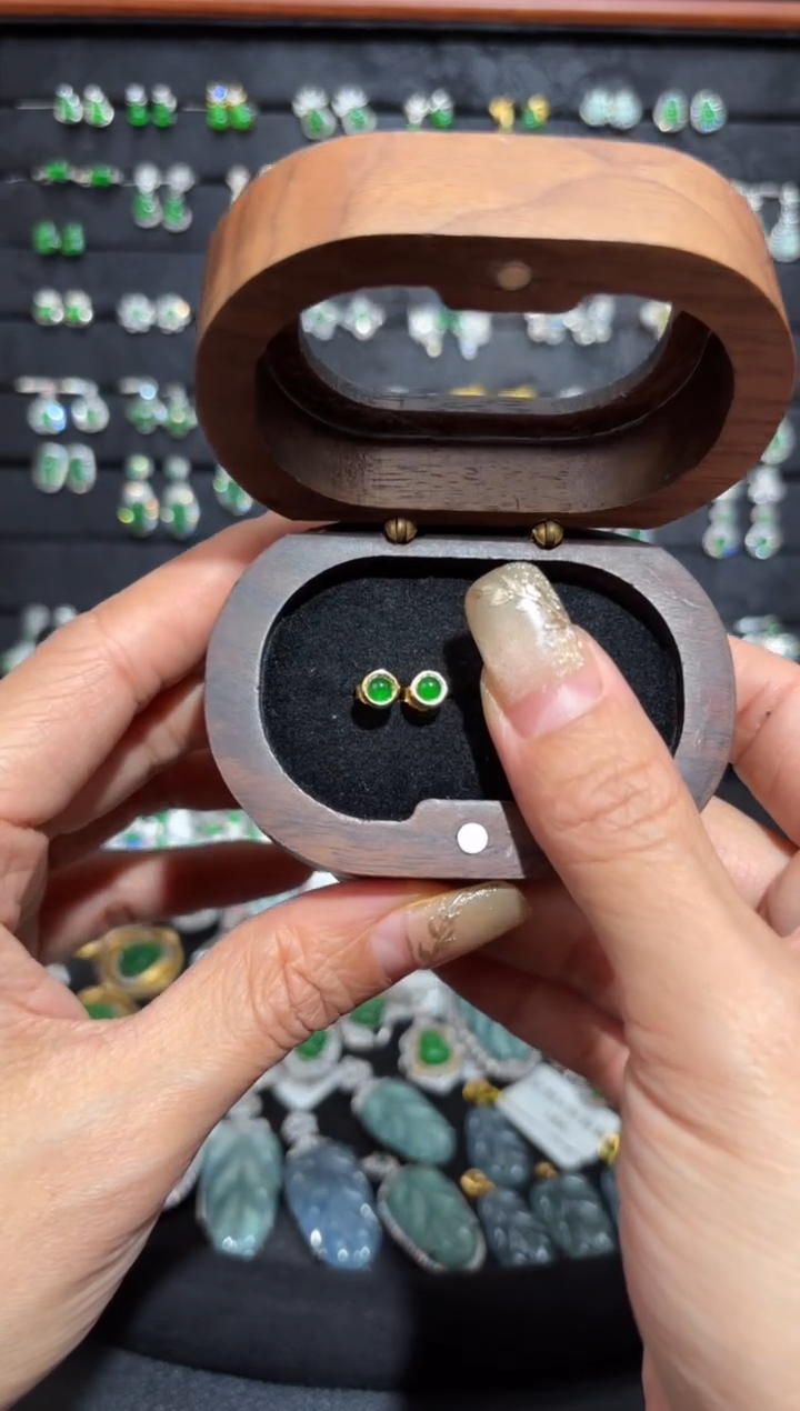 【闪购商品】翡翠颈饰银S925镶嵌蛋面/支持复检/一件