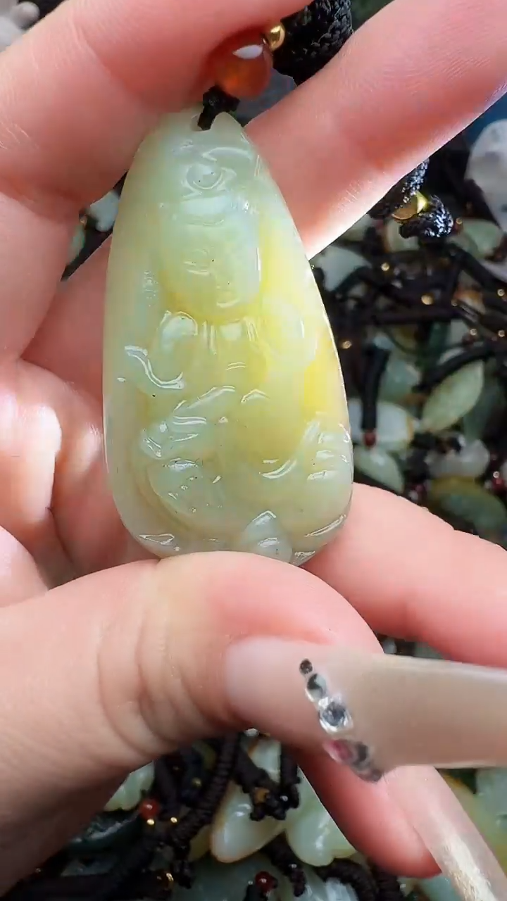 【闪购商品】和田玉颈饰未镶嵌观音