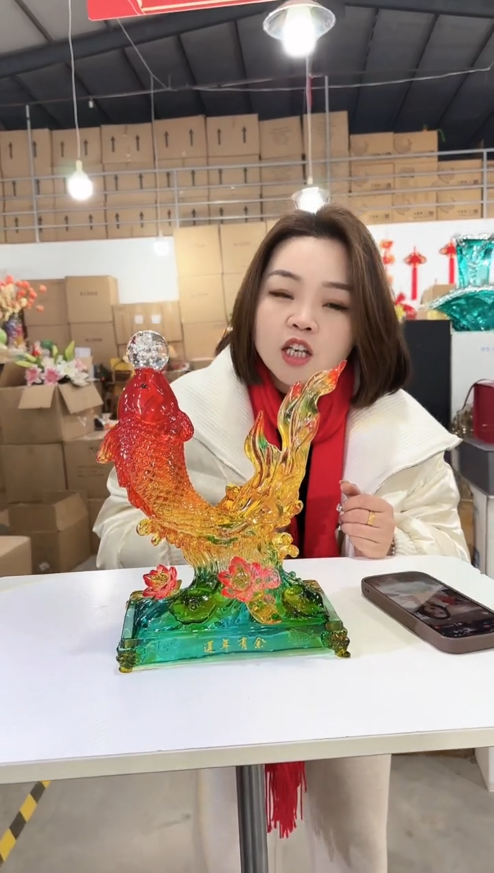 【闪购商品】玻璃于清花器X-早103