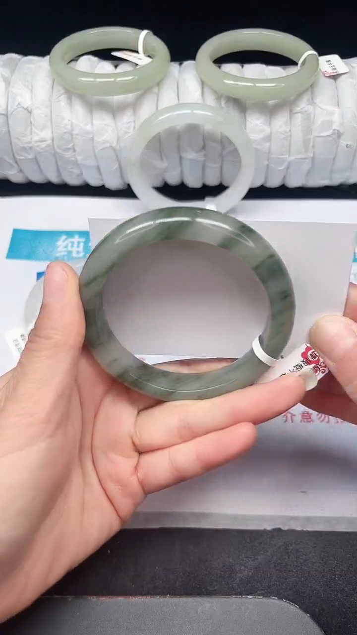 未镶嵌手镯石英质玉315-58/59