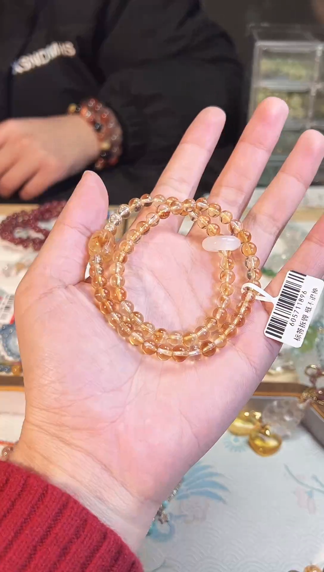 【闪购商品】水晶手链未镶嵌Q072手串