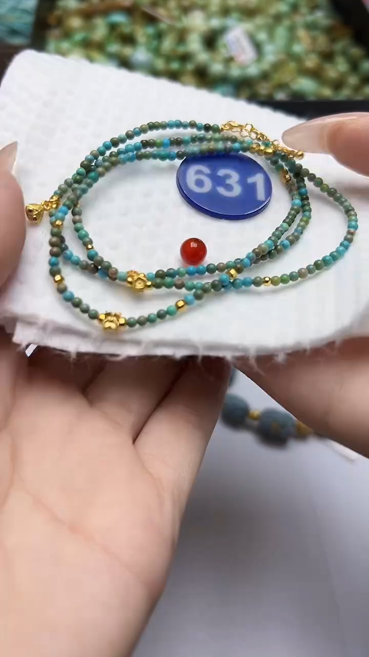 玛瑙/玉髓手串未镶嵌631