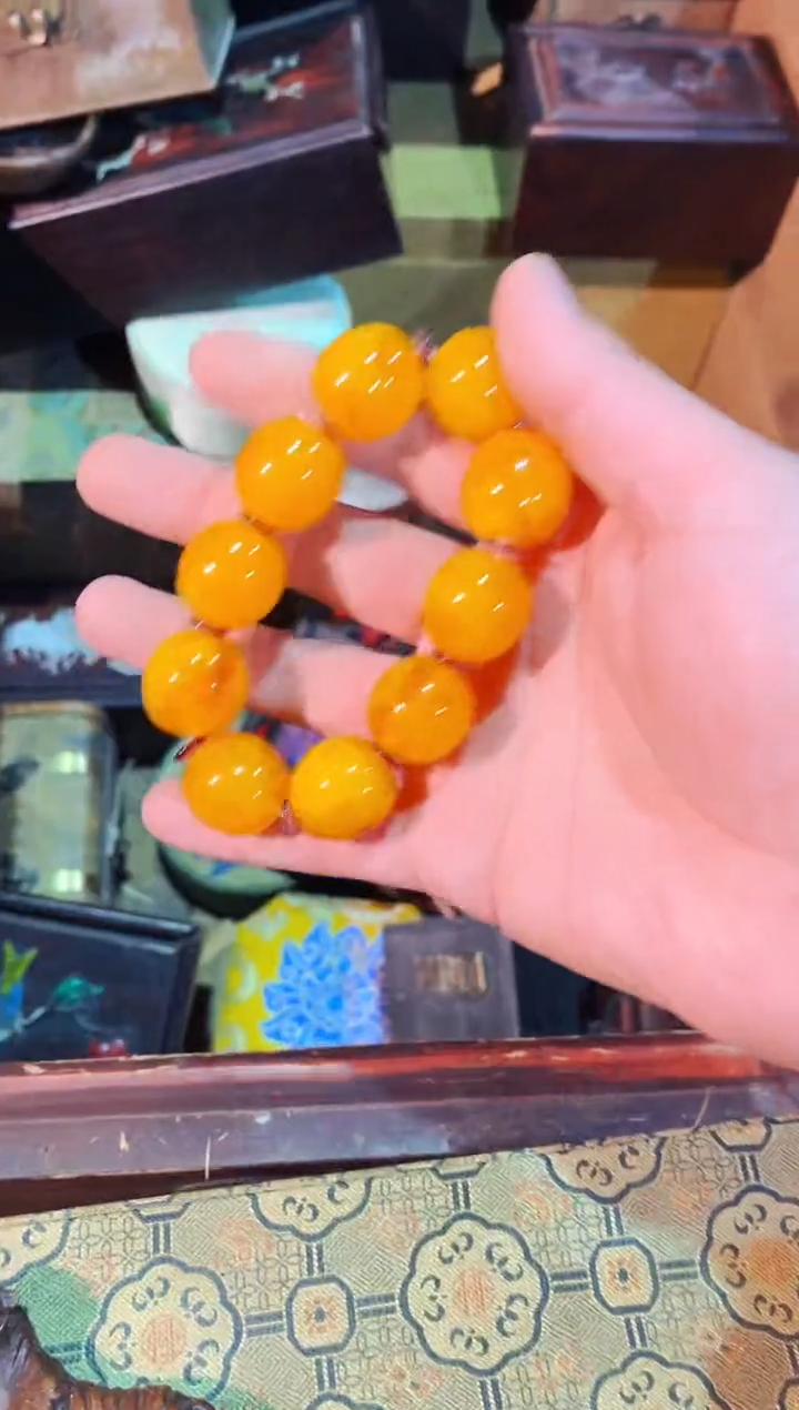 【闪购商品】蜜蜡颈饰未镶嵌硕少爷精选专属链接9784