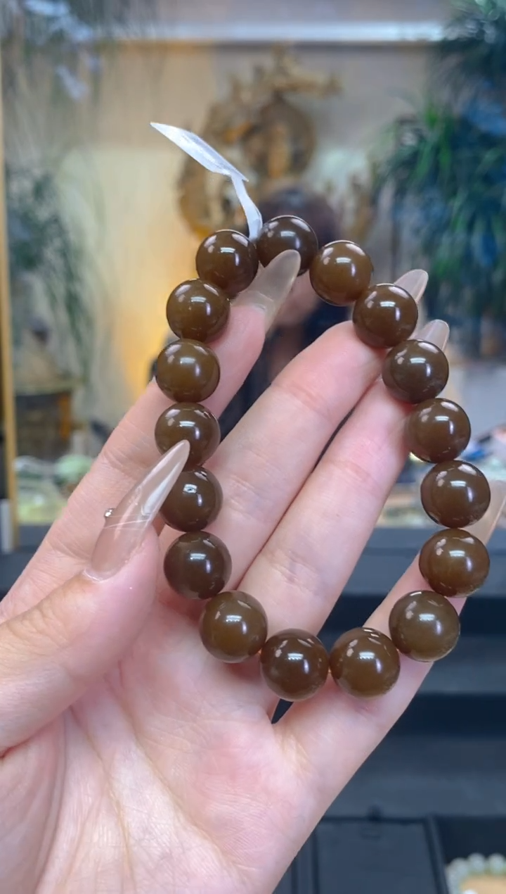 未镶嵌手串和田玉卡12