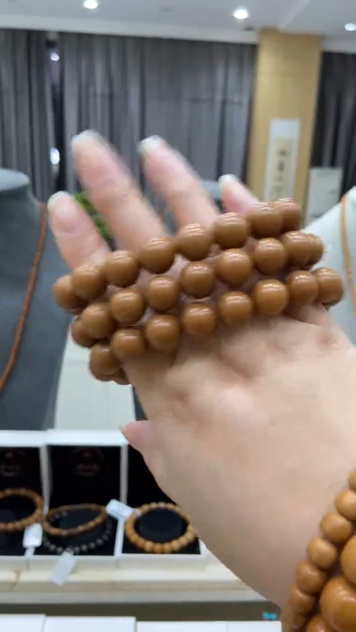手串猴头核桃猴头光珠手串卡10