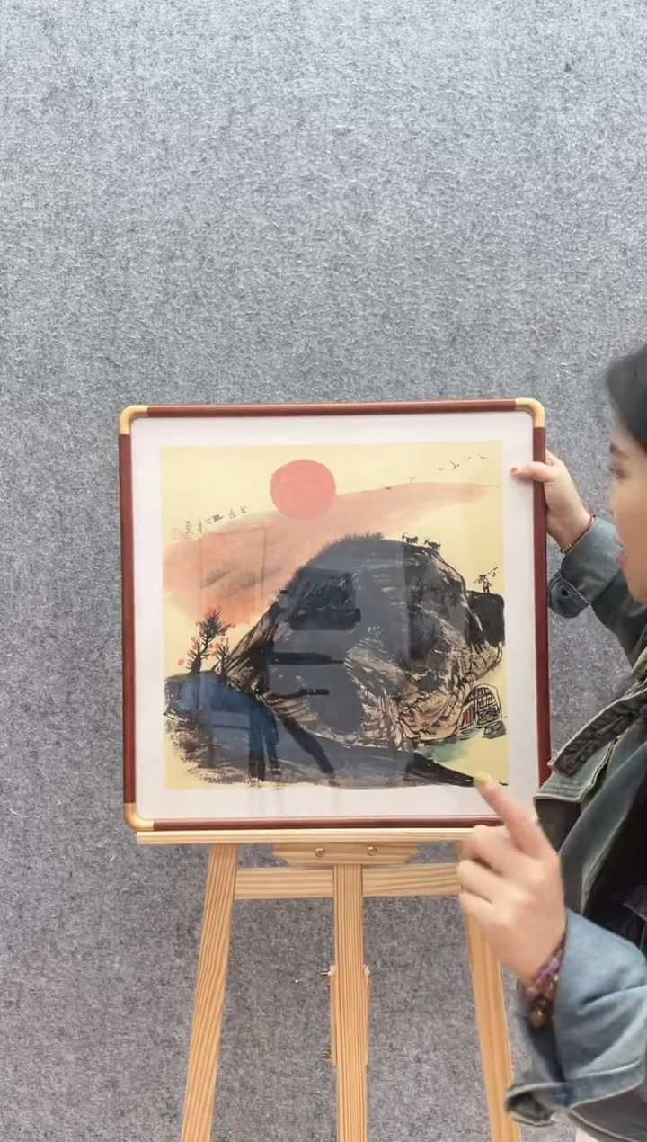 国画长城丹青书画院李老师精品画作