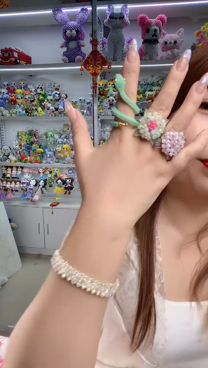 玻璃1241卡2米珠小青蛇材料包1套