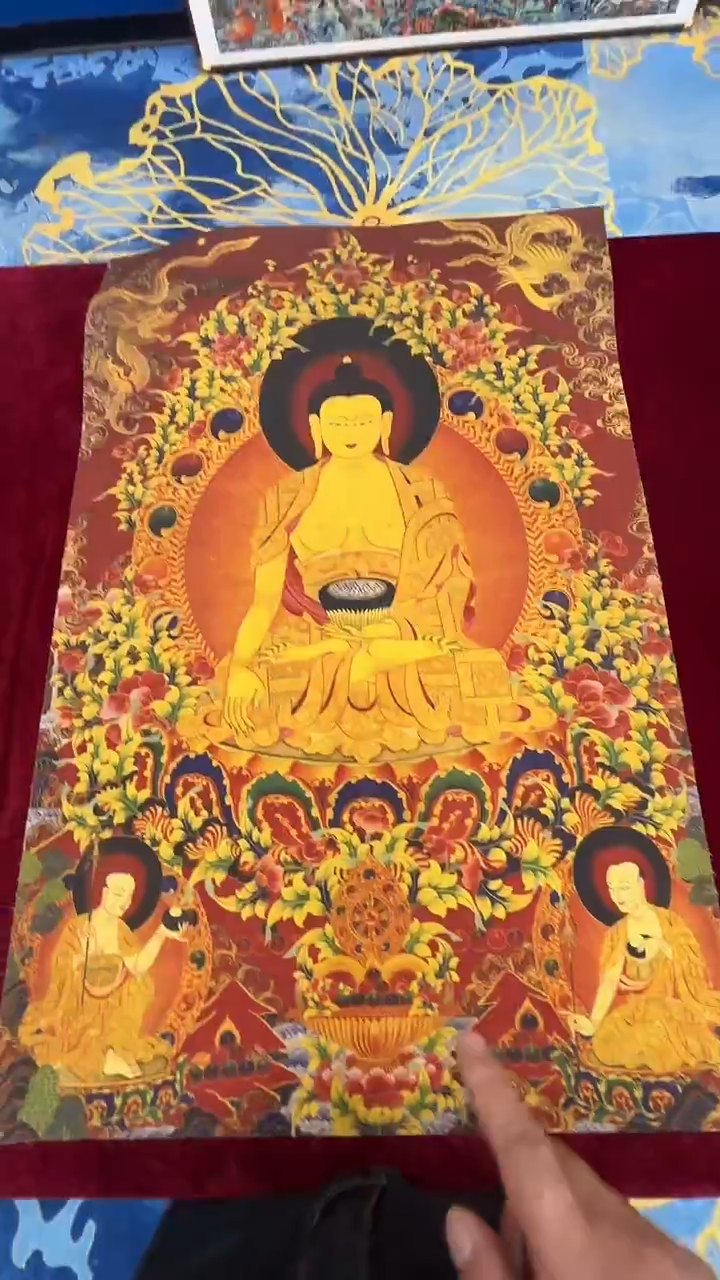 卷轴画唐卡16075