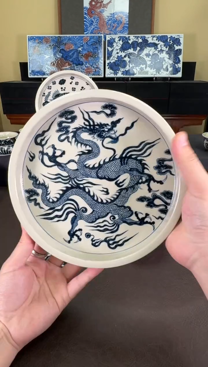 【闪购商品】二号釉青云志壶承