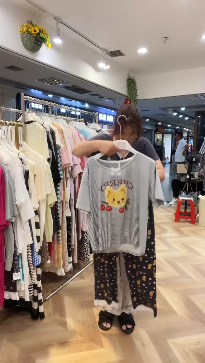 棉半袖八分裤130-150斤