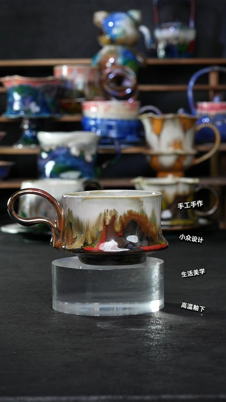 设计师款景德镇森涩手创陶瓷（食品级）217