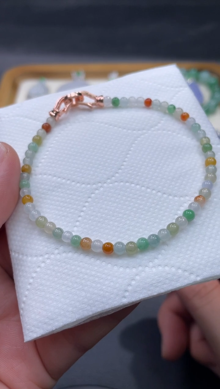 【闪购商品】翡翠手链未镶嵌17..........