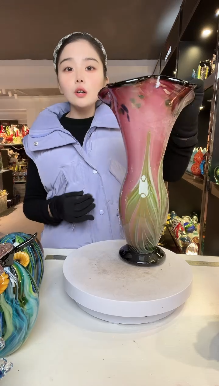 【闪购商品】茶盏琉璃摆件家居摆件