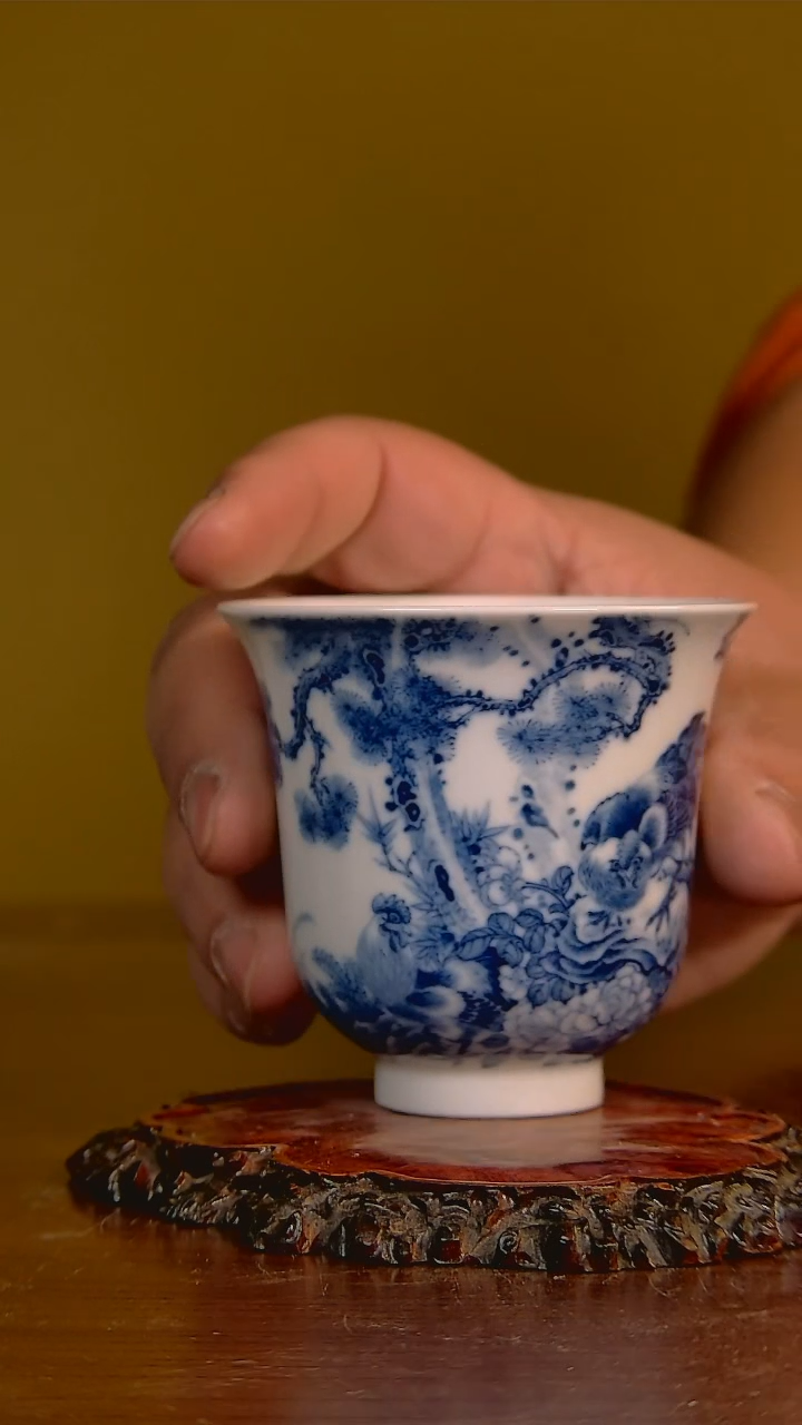 【闪购商品】杯手工手绘杯杯很美丽