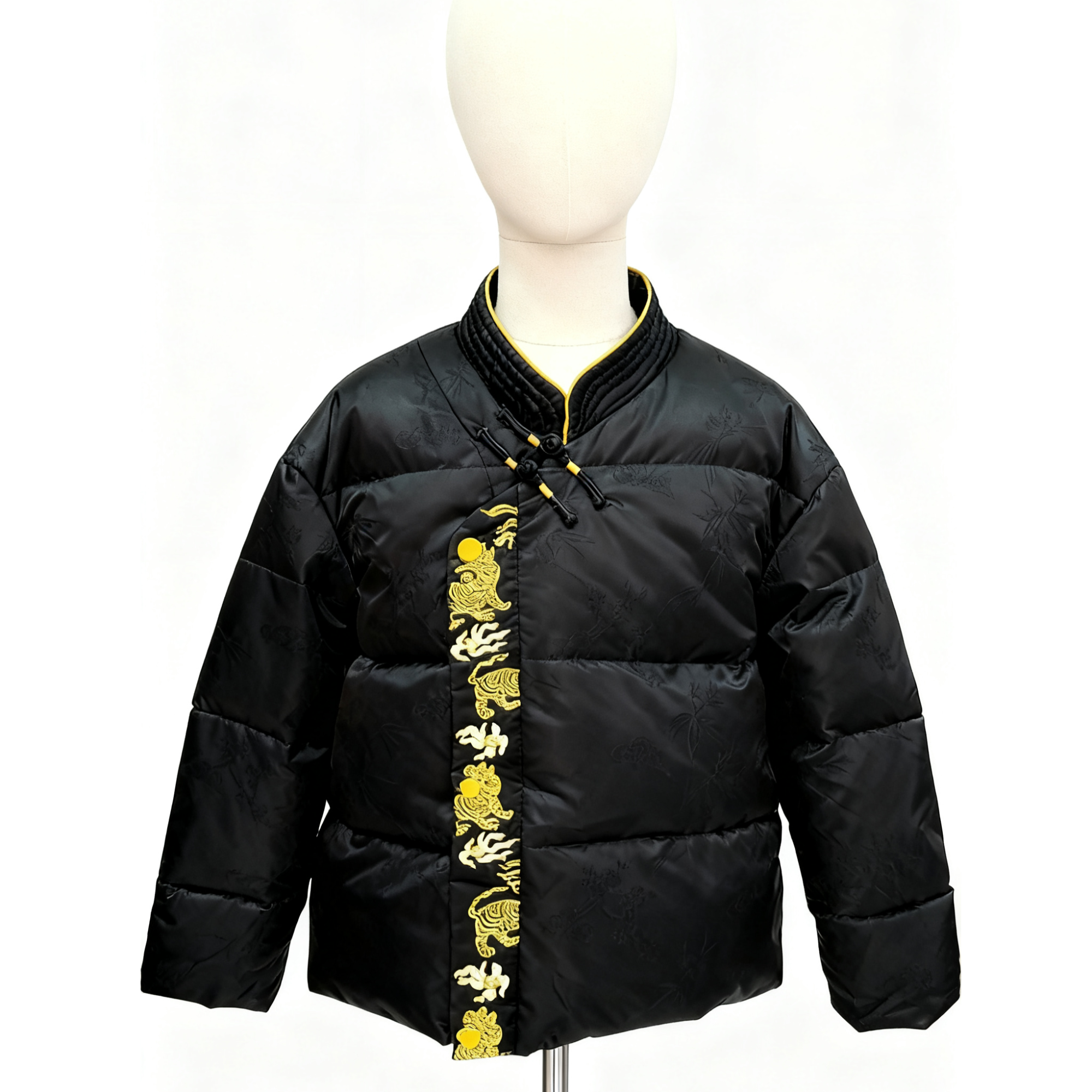 凌云 男女童国风刺绣古装羽绒服短款外套