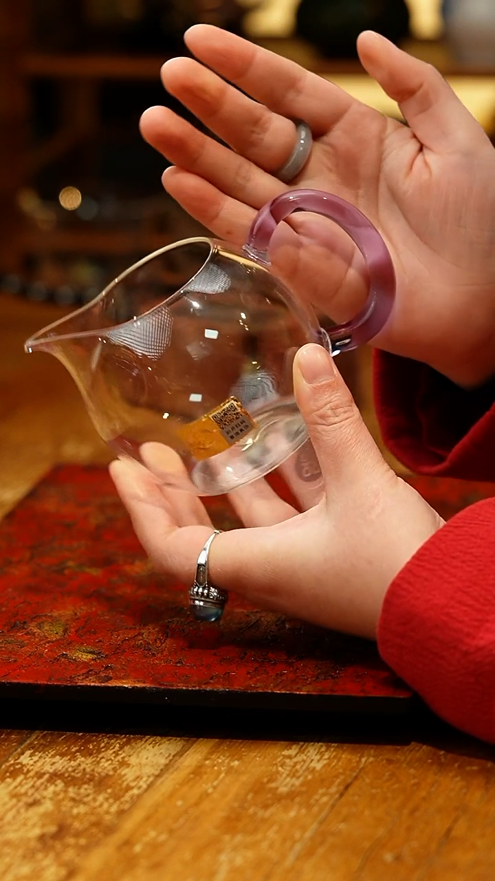 【闪购商品】禾器/晶彩畅然茶海/浅紫/定制版