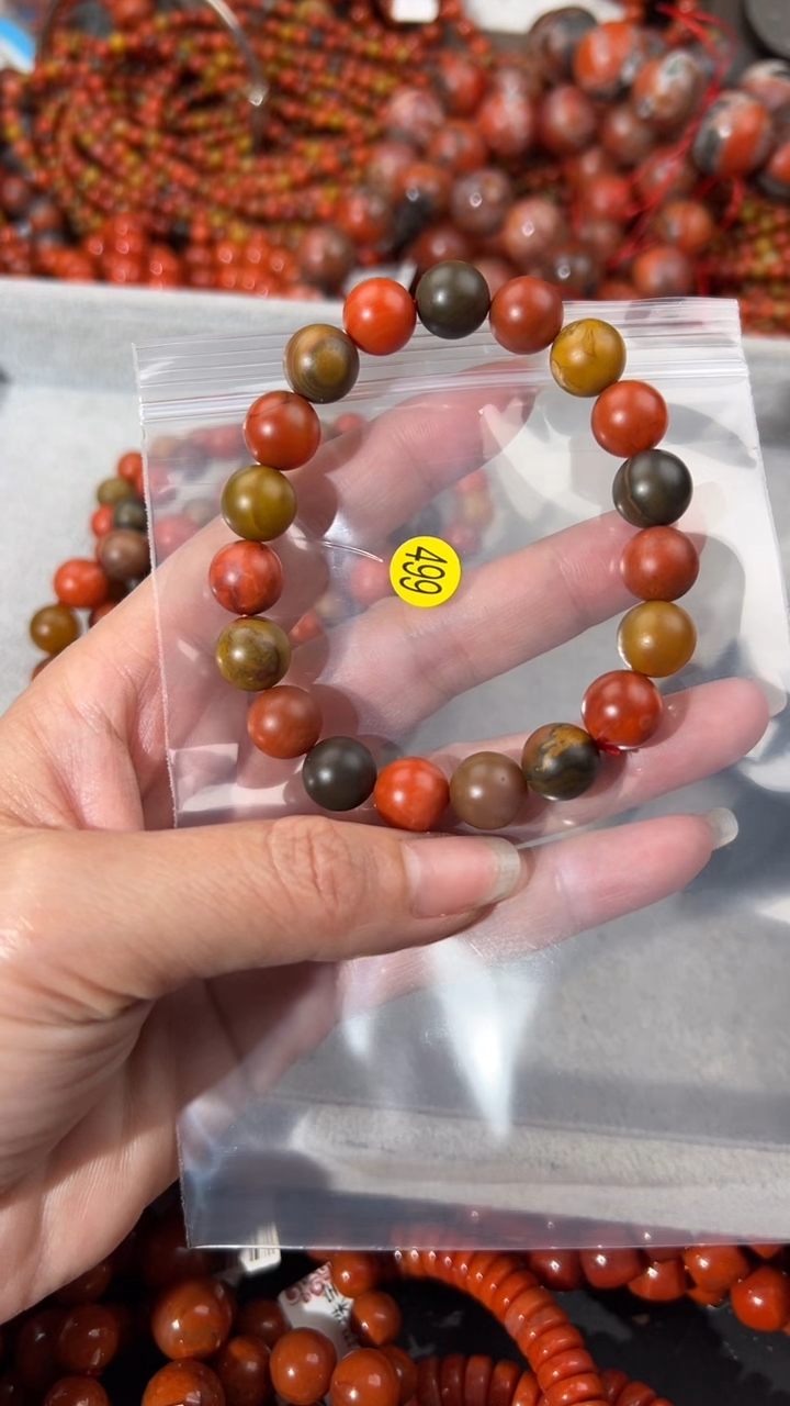 南红玛瑙未镶嵌手串10+